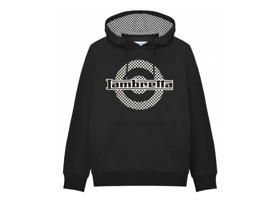 Lambretta Check Target Hoodie Hombre Sudadera