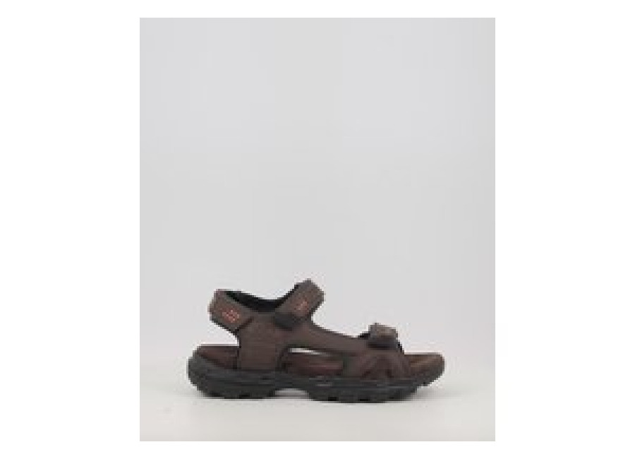 sandalias skechers relaxed fit: conner- louden 64487 marron