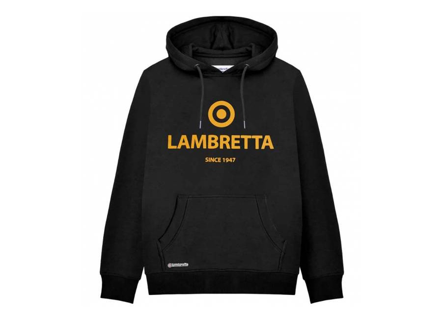 Lambretta Brand Target Hoodie Hombre Sudadera