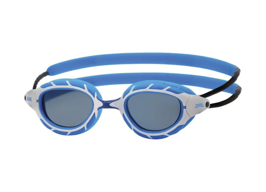 Zoggs Gafas de natación Zoggs Predator Azul Blanco, Talla Regular