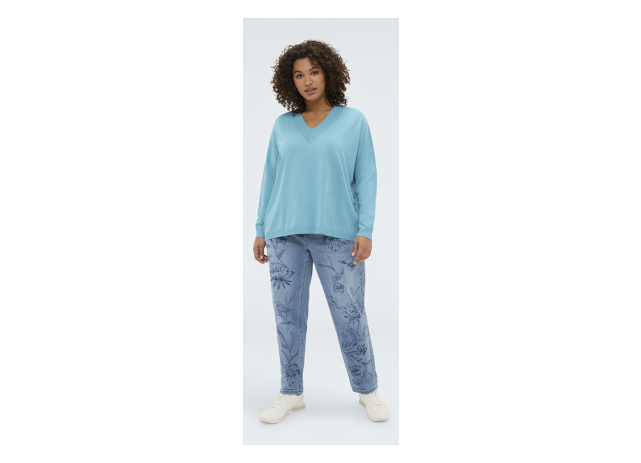 Fiorella Rubino Jersey fino con escote en V