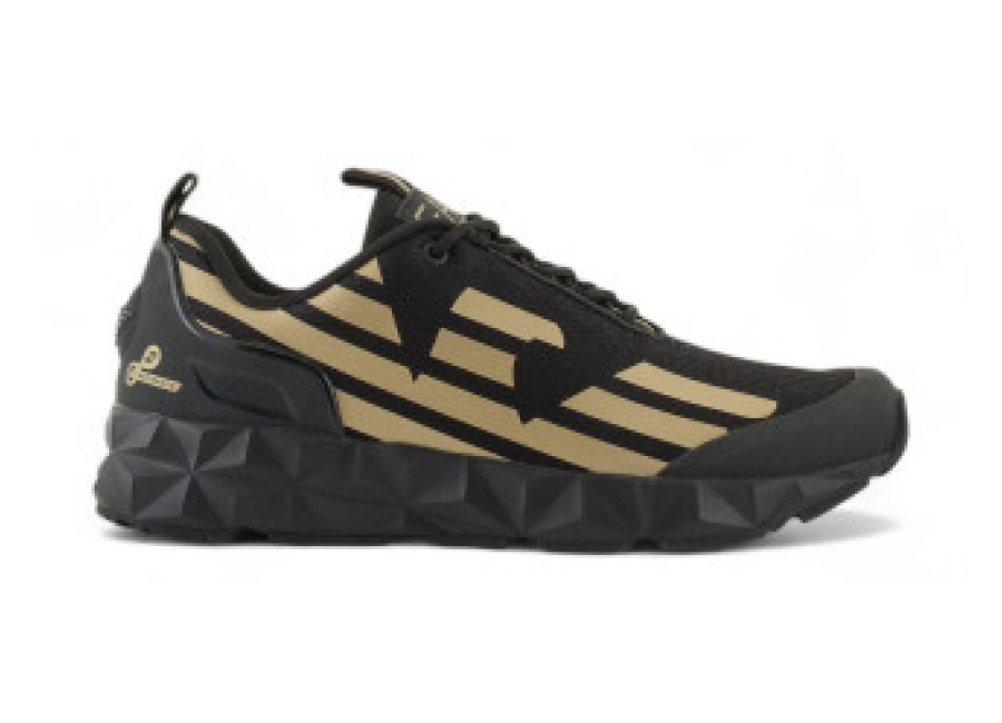 EA7 unisex. X8X033 XCC52 Zapatillas Ultimate C2 Kombat negro (39 1/3), Plano, 1 a 3cm, Cordones, Casua