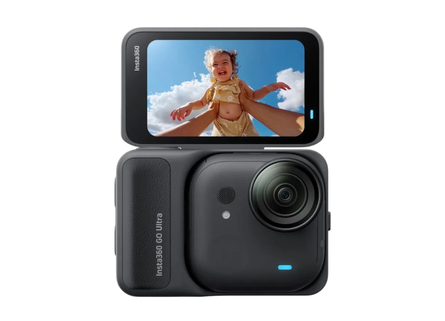 INSTA360 Go Ultra Negro 4K Hasta 70 min de autonomía – Cámara Deportiva