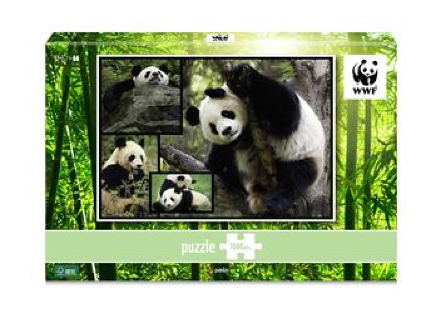 Juego WWF Pandas – Puzzle 1000 pieza