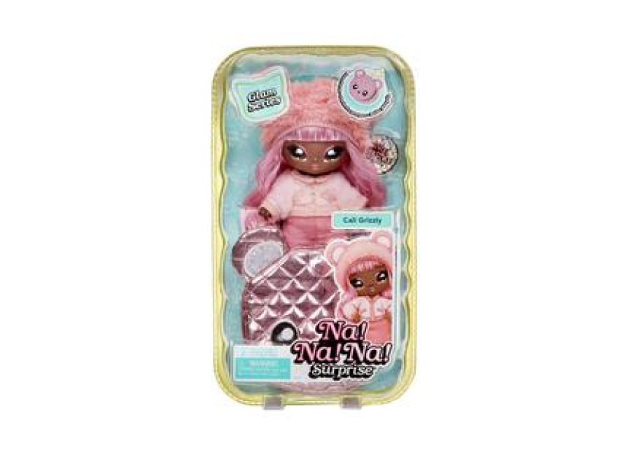 Mga LITTLE TIKES Na! Na! Na! Surprise 2-in-1 Pom Doll Glam Series – Cali Grizzly