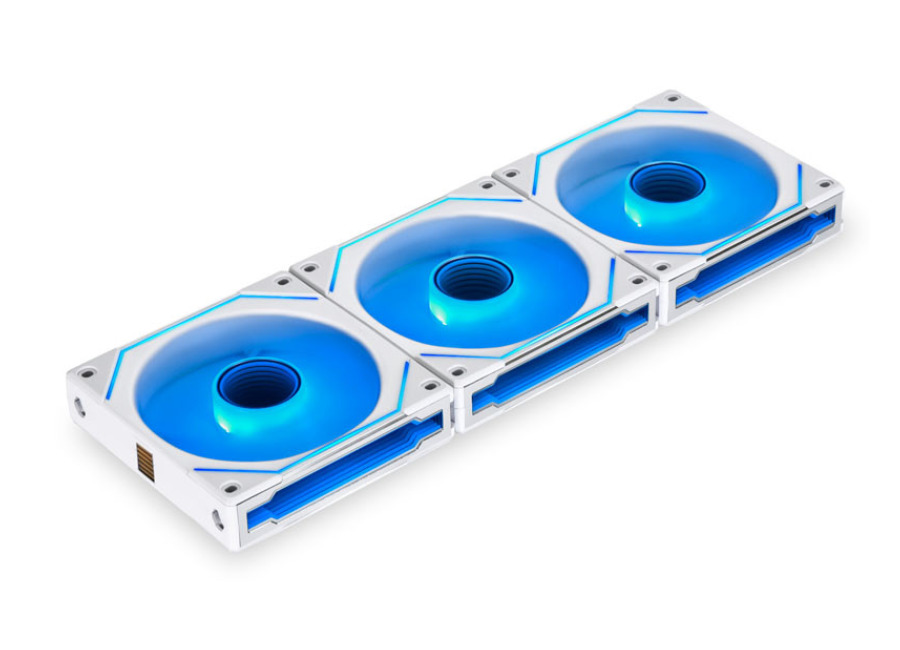 Lian Li UNI FAN SL-INF 120 Triple Pack ARGB 120mm Blanco