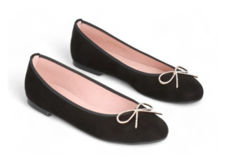 pretty ballerinas para mujer. 51571 bailarinas nicole negro , tela, plano, 1 a 3cm, ninguno, casual