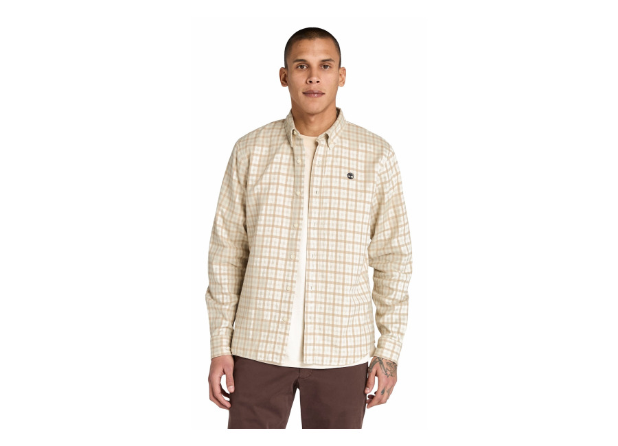 timberland solucell gingham shirt angora yd | camisas casuales outlet | hombre | gris