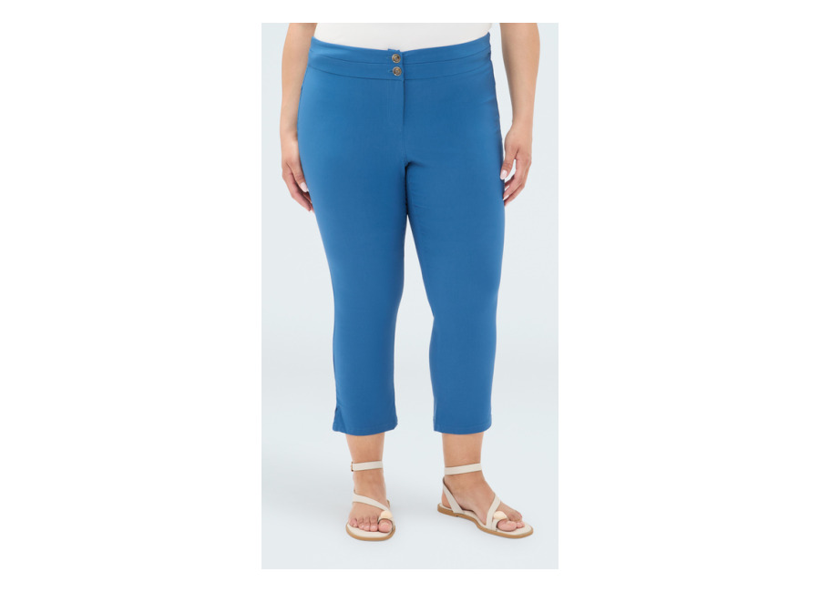 Fiorella Rubino Pantalones Capri con abertura