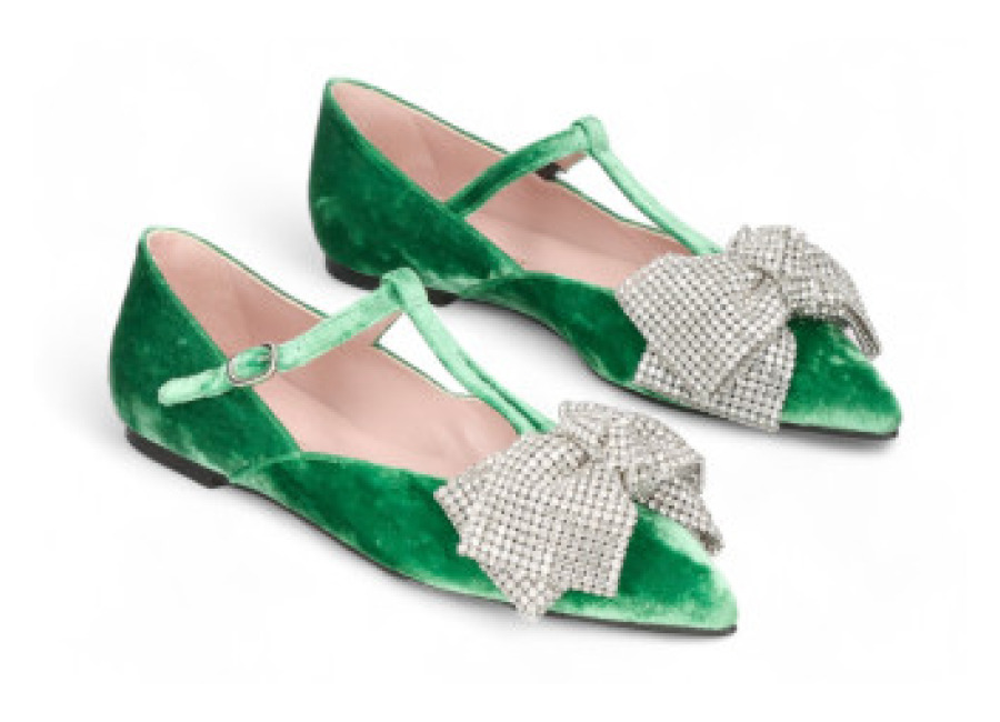 pretty ballerinas para mujer. 51620 zapatos ella verde , piel, plano, 1 a 3cm, ninguno, casual