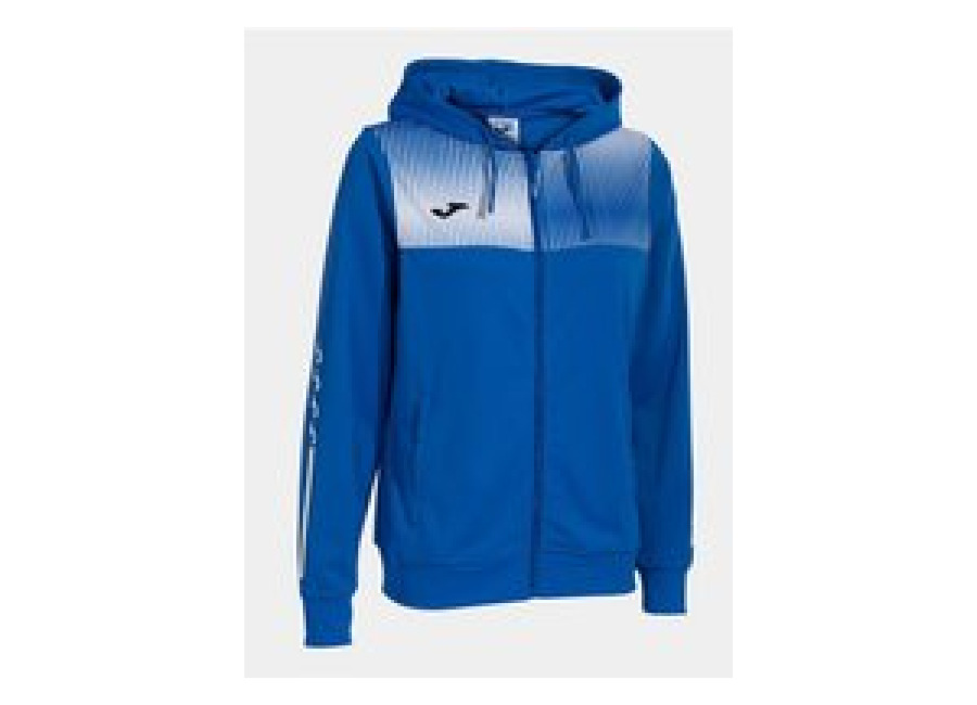 Joma Chaqueta Con Capucha Joma Eco Super Nova Mujer Royal Blanco