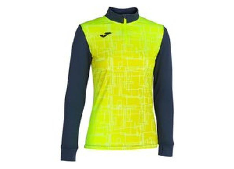 Joma Sudadera Running Joma Elite VIII Mujer/Niña Marino Amarillo Flúor