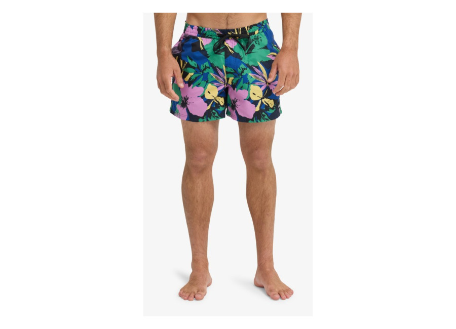 Quiksilver – Everyday Printed Volley 15″ – Short de Natación Azul Hombre