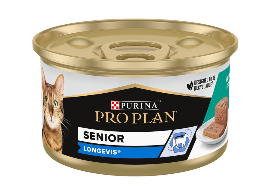 Pro Plan PURINA PRO PLAN Cat Senior Longevis 24 x 85 g en latas – Atún