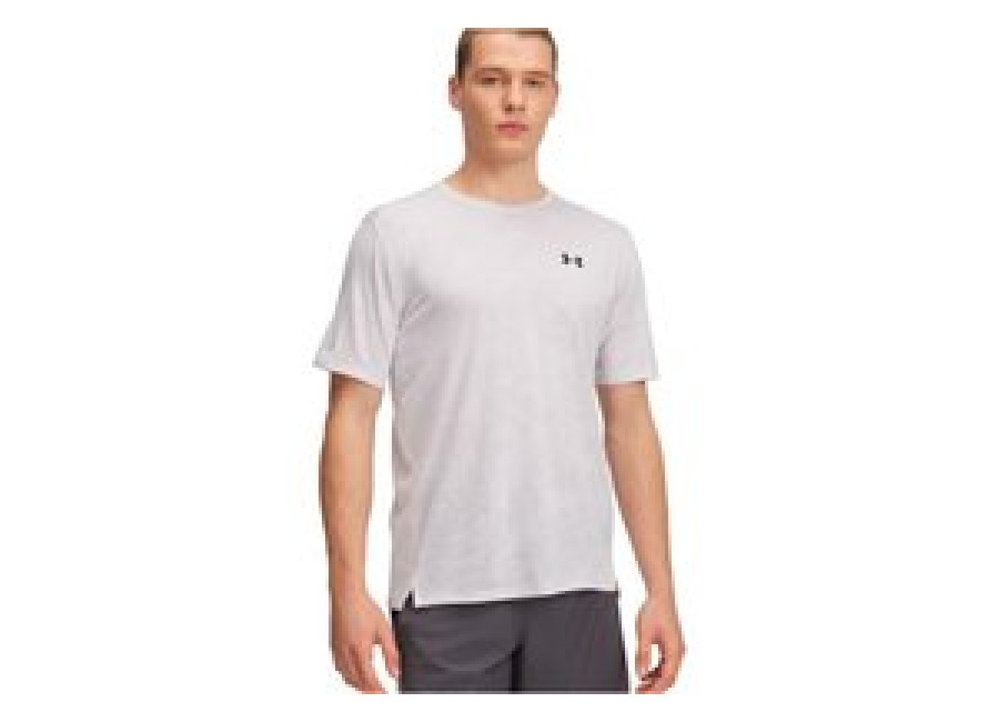 Under Armour Camiseta Manga Corta de Fitness Under Armour Tech Vent Jcqrd Ss Hombre Gri