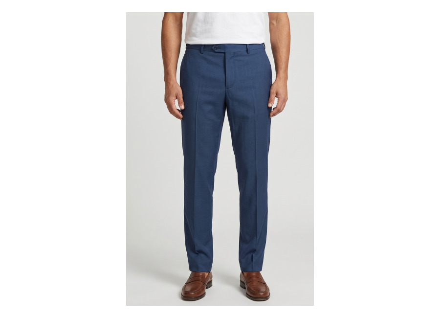 Brooks Brothers Slim Fit Pants Blue Talla: W40L34 Pantalones Sastre Outlet Hombre Azu