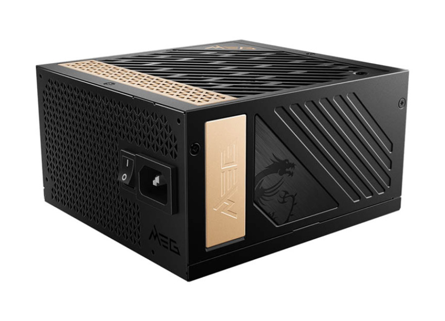 Msi MEG Ai1300P 80 Plus Platinum 1300W PC Ie Gen5 Modular