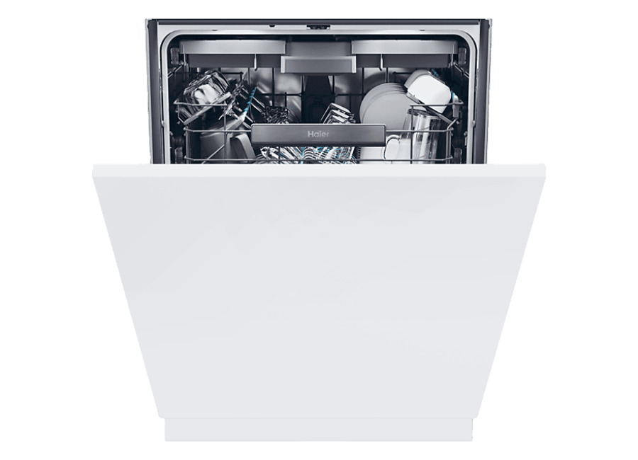 Haier Lavavajillas integrable – Haier Washlens Plus XS 6B0S3FSB, 16 servicios, 10 programas, 60 cm, Wi-Fi + Bluetooth, Sin panelar