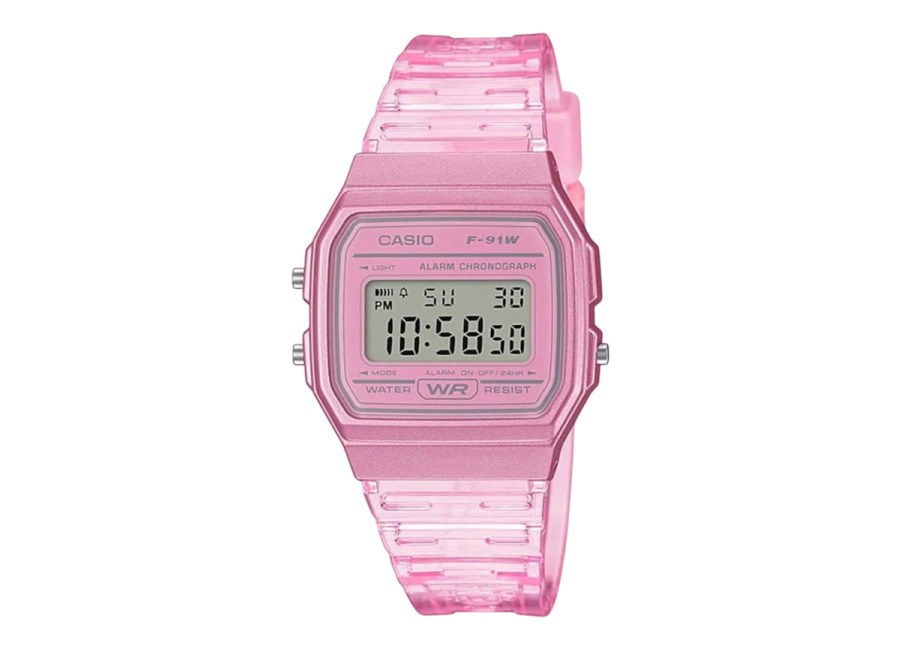 Casio F-91WS-4EF Collection Women Reloj Digital Rosa