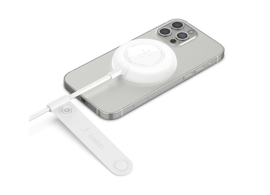 Belkin Base De Carga Magnética Portátil Belkin Boostcharge 7,5 W Blanco