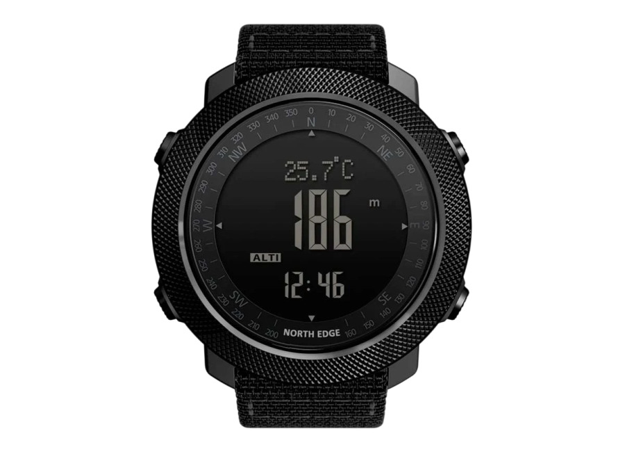 North Edge Apache con Correa de Nailon Negro – Reloj Digita