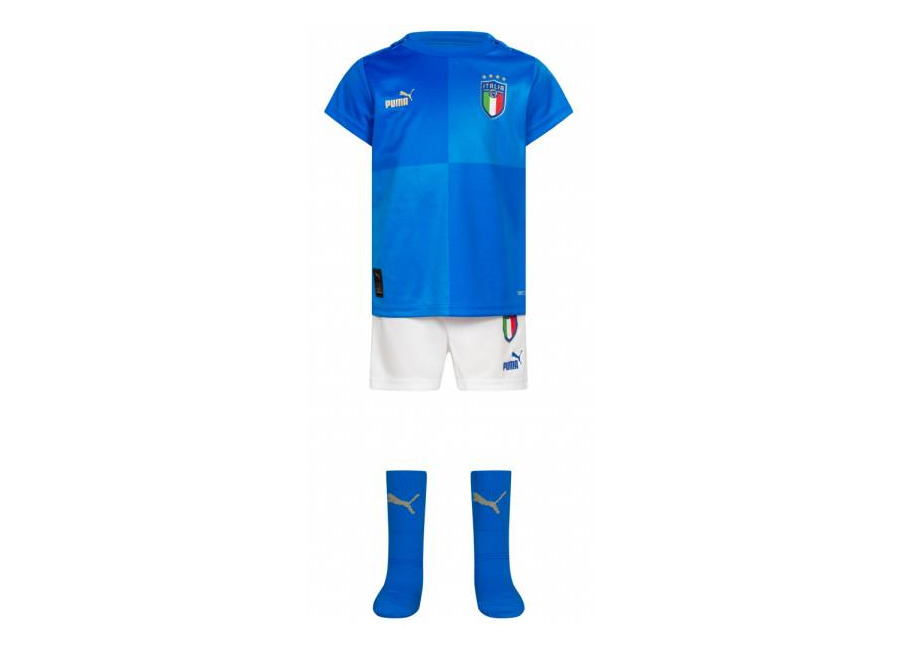 Puma Italia FIGC PUMA Bebé Conjunto de fútbol de primera equipación 765647-01