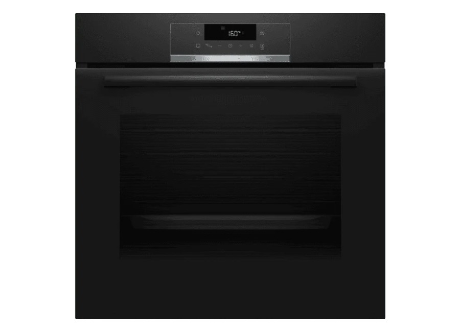 Bosch Horno – Bosch HBA572EB3, Serie 4, Multifunción, Pirolítico, 71 l, 3D Hotair, Función Air Fry, 60 cm, Negro
