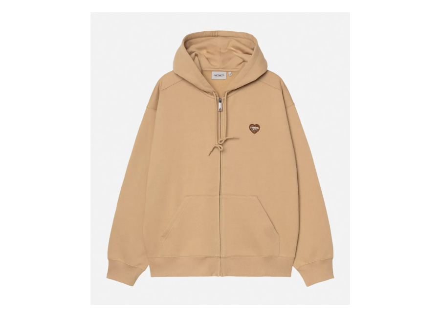 carhartt w.i.p. hooded heart ii hartt sweat jacket i035176.07e.xx