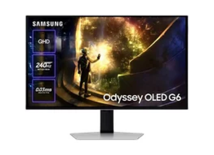 Samsung Monitor Samsung Odyssey G6 G61SD 27″ Quad HD Dual OLED 240Hz