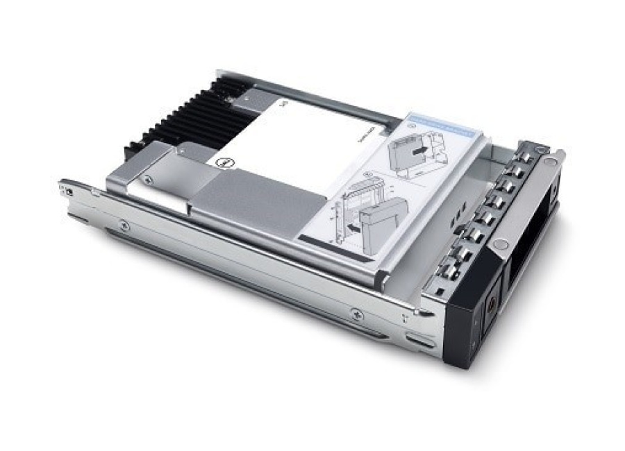 Dell 960GB SSD SATA Mixed Use 6Gbps 512e 2.5in with 3.5in 345-BGV
