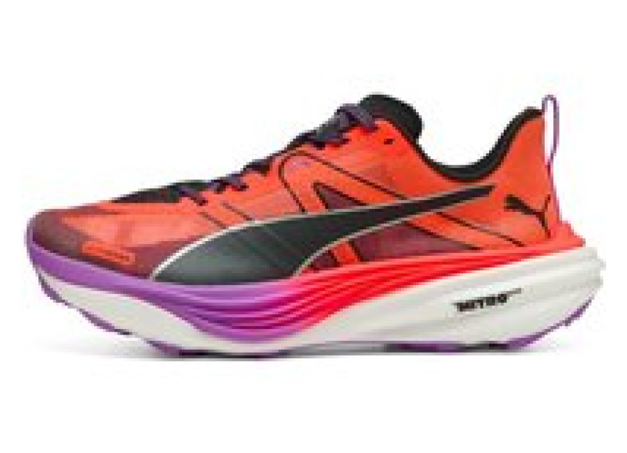 Puma Deviate Nitro Elite Trail Rood Paars SS25 Dames Sneakers, Maat 39 – EUR