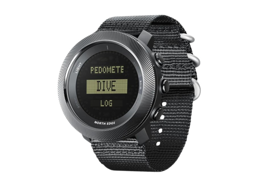 Reloj North Edge Apache D con Correa de Nailon Negro