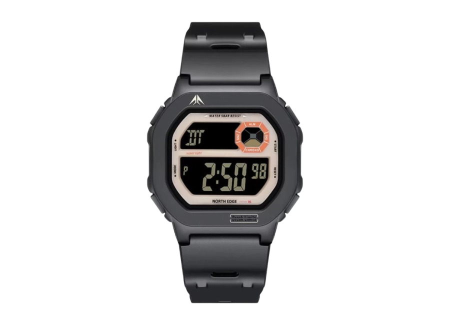 Reloj North Edge X1 Negro/Beige