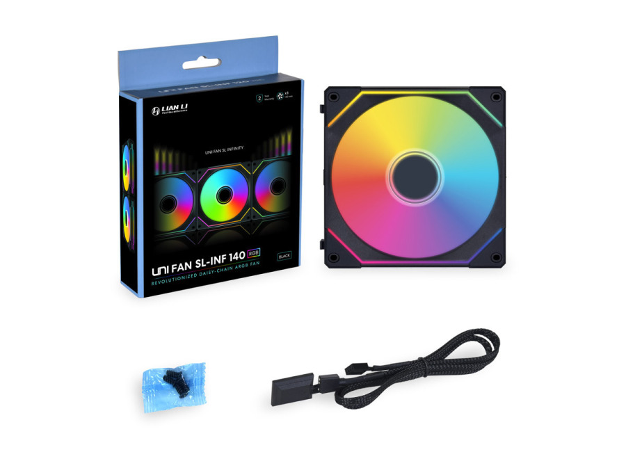 Lian Li Uni Fan SL-INF 140 ARGB 14mm Negro