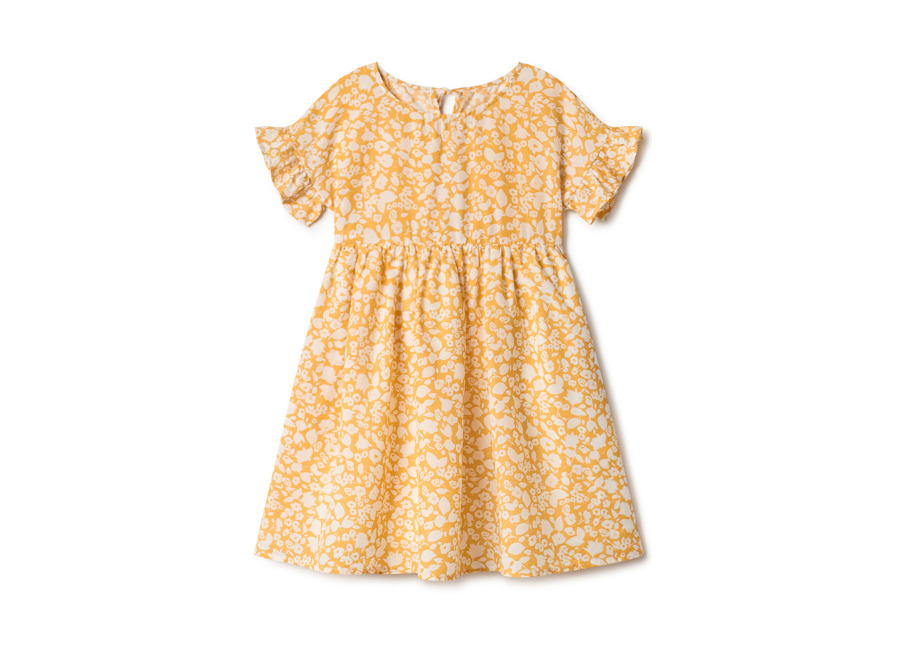 Twothirds Girls Ica – Mustard Talla: 12-13 Vestidos Outlet kids Amarillo