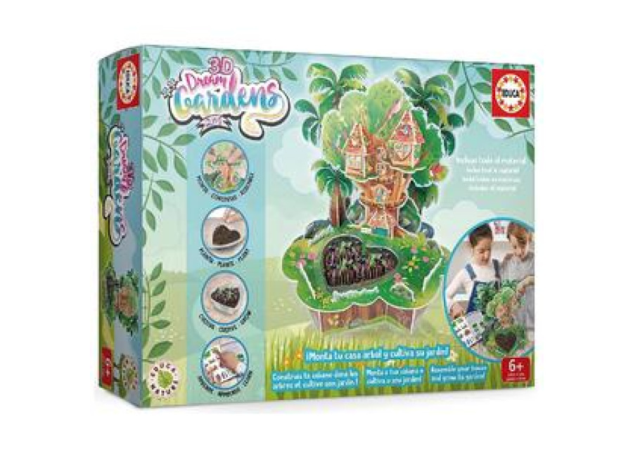 Juego EDUCA BORRAS Educa Borrás – Casa del árbol 3D Dream Gardens 2 en 1