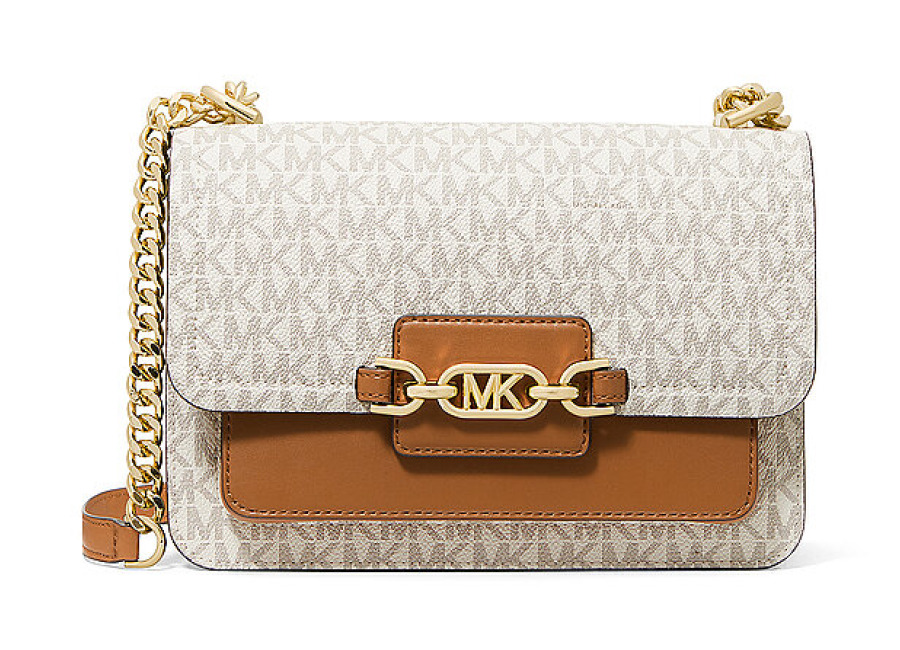 Michael Kors Bolso – Bandolera HEATHER Large crema