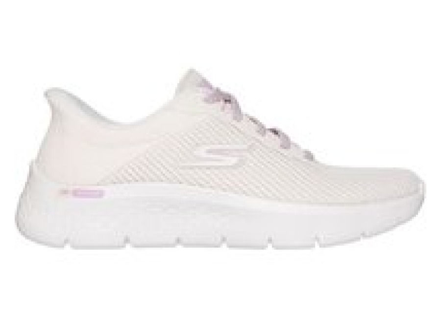 Skechers Zapatillas Skechers Go Walk Flex – Carla Mujer Off White Textile/Pu