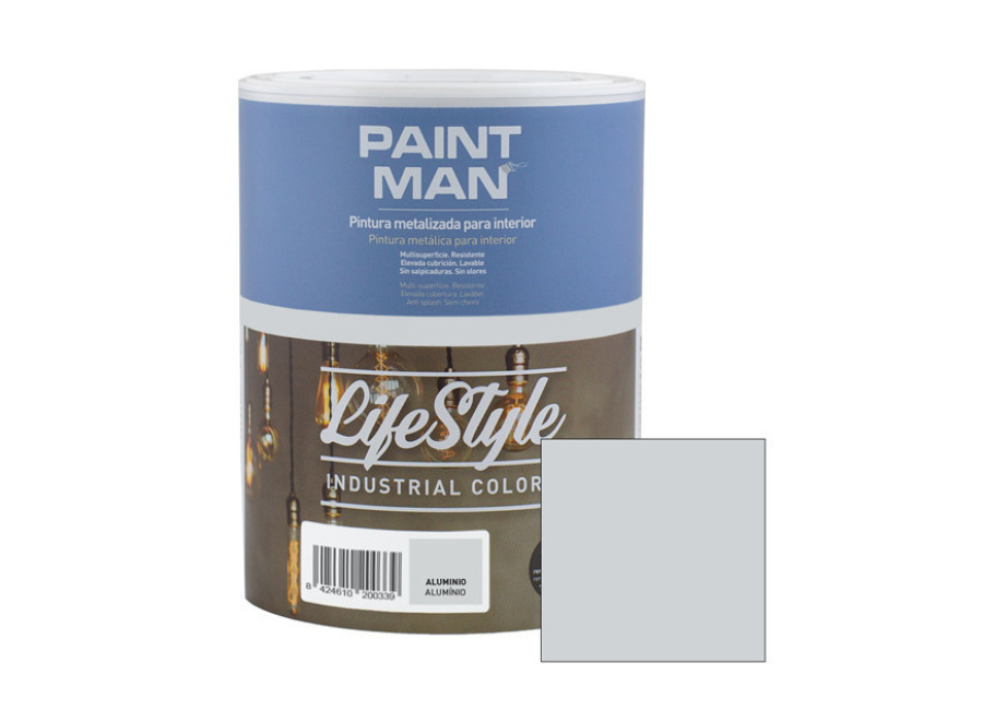 paintman Pintura interior paintman lifestyle industrial metalizado aluminio 1