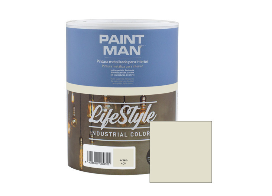 paintman Pintura interior paintman lifestyle industrial metalizado acero 1