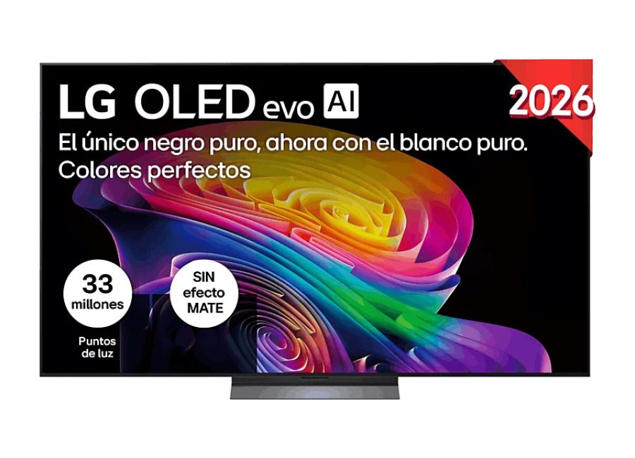 LG TV OLED 77″ – LG OLED77C65LA, 4K, Procesador Inteligente α11 AI Processor 4K Gen3, Smart TV, DVB-T2 (H.265), Negro