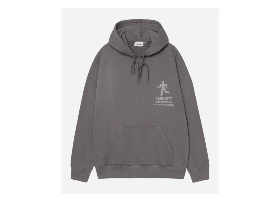 carhartt w.i.p. hooded distance sweatshirt i035639.87.4j