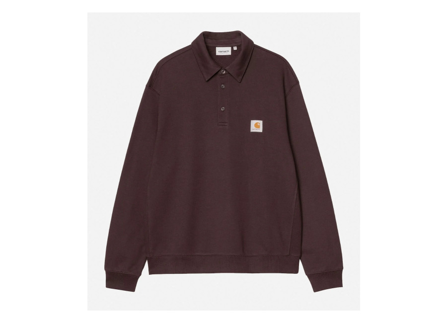 carhartt w.i.p. polo sweatshirt i035532.33h.xx