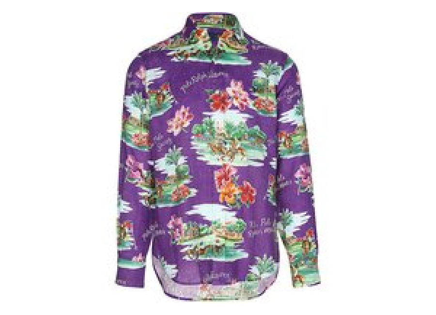 Polo Ralph Lauren Camisa morado