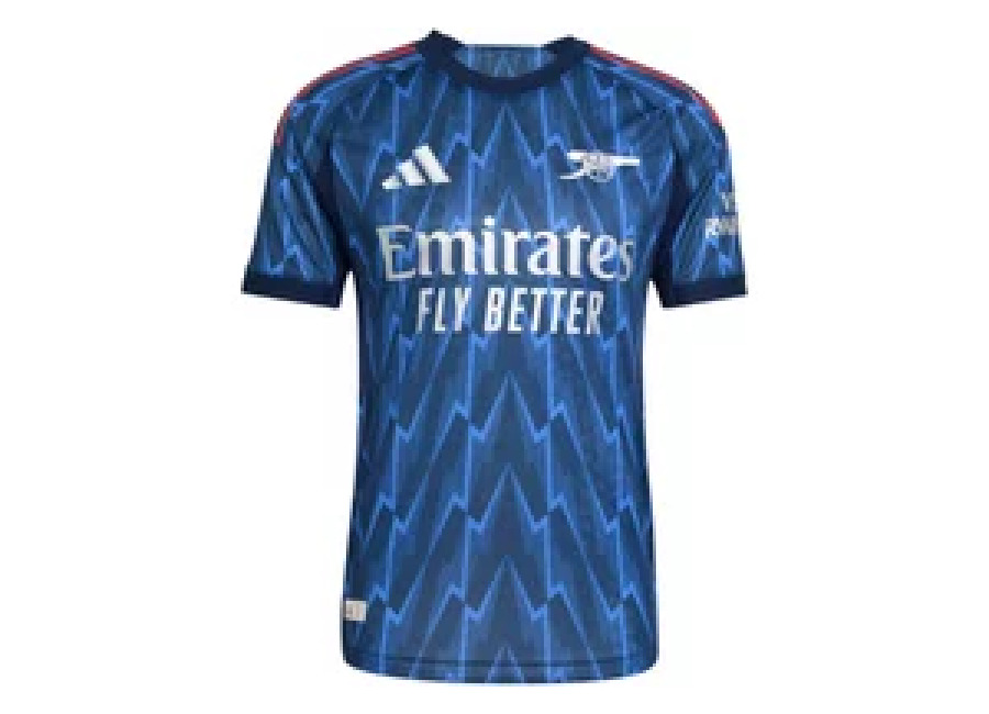 camiseta exterior autentica arsenal 2025
