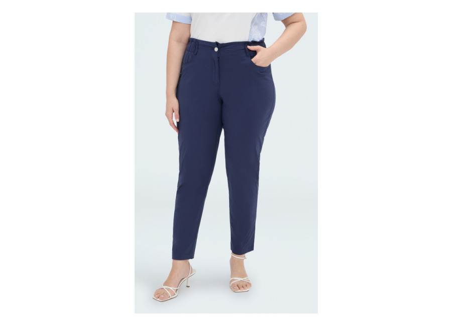 Fiorella Rubino Pantalones Balloon de algodón ligero
