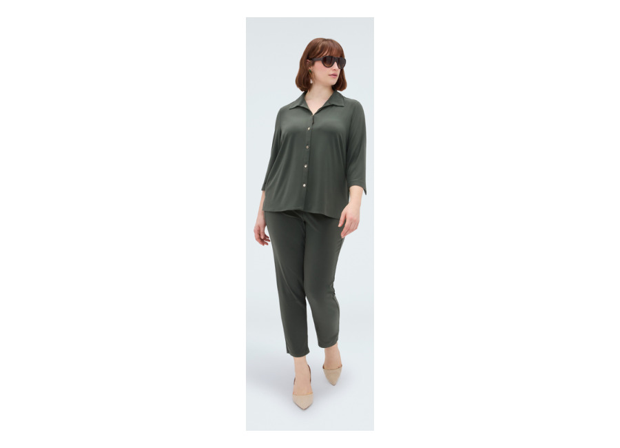 Fiorella Rubino Camisa de jersey con cuello