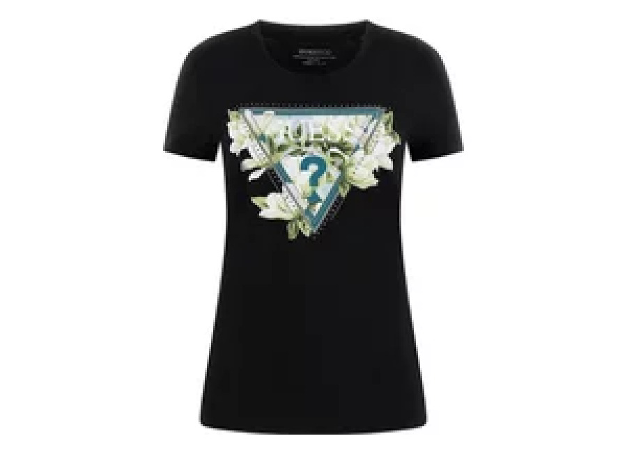 Guess Camiseta de mujer Guess CN Camelia Triangle