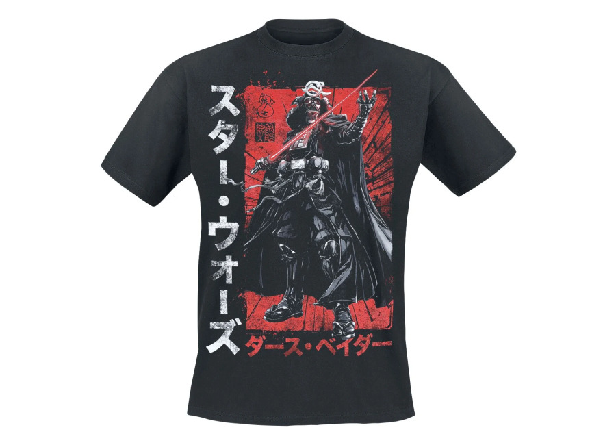 Star Wars Camiseta Disney de Star Wars – Darth Vader Samurai – S 3XL – para Negro