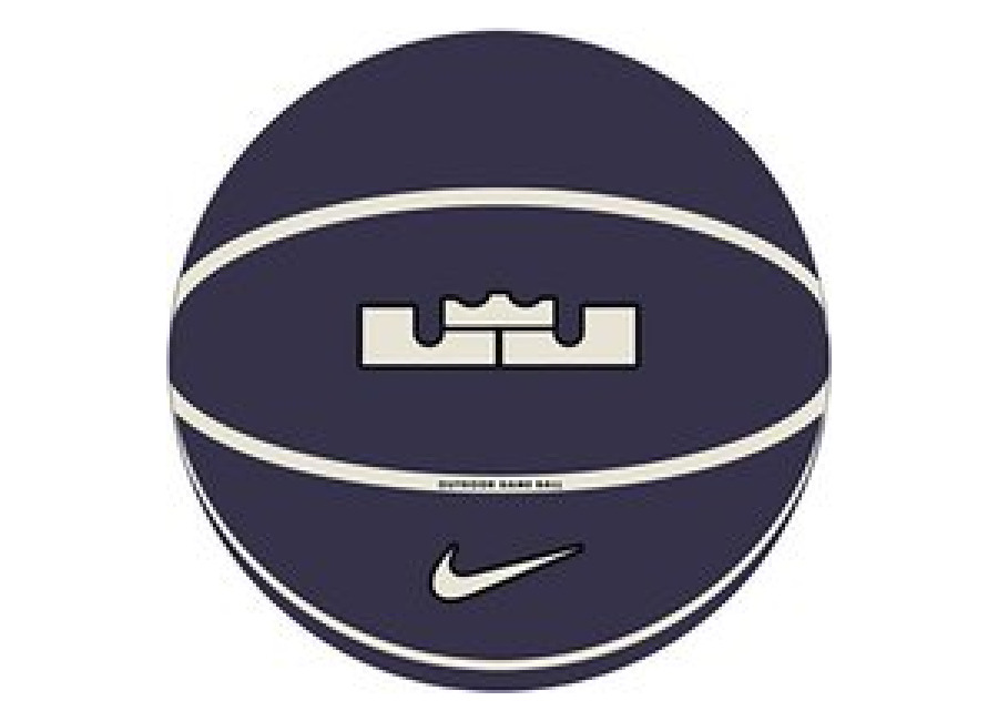 Nike Pelota de Baloncesto Nike Playground 2.0 8P James Deflated Purbla